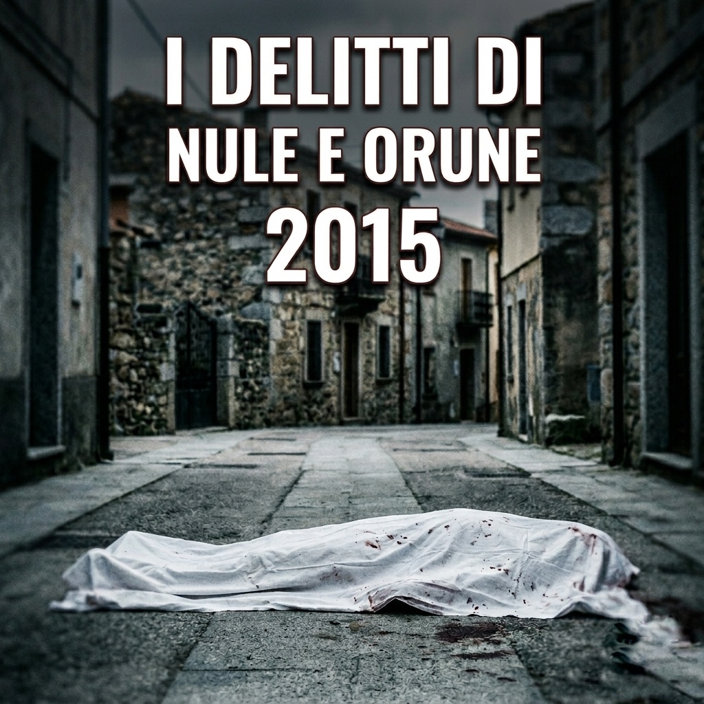Copertina del libro I delitti di Nule e Orune di Silvana Nardi